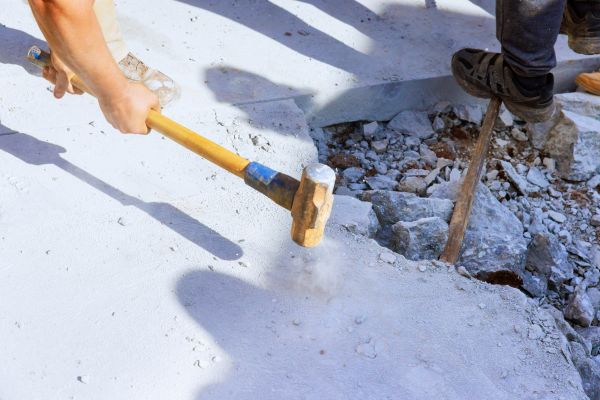 Concrete Pavement Demolition in West Chester