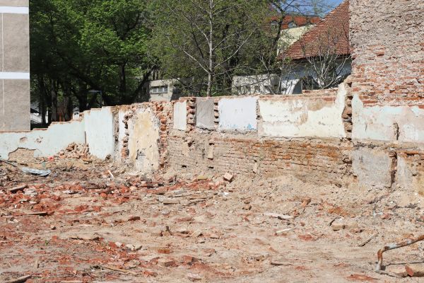 Brick Wall Demolition in West Chester