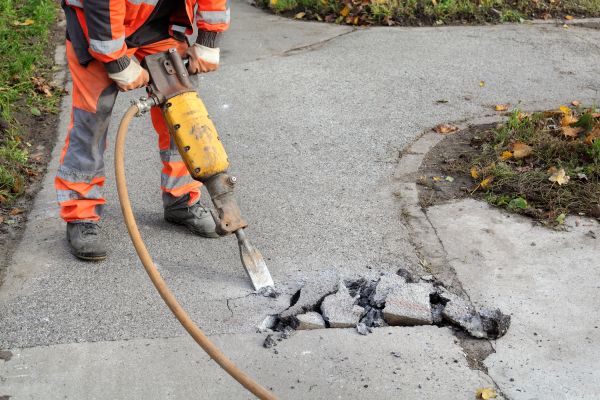 Concrete Sidewalk Removal in West Chester
