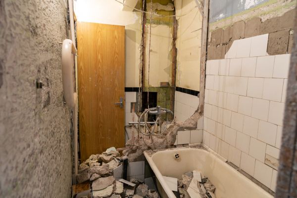 Shower Tile Demolition in West Chester